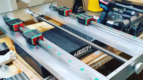 diy cnc machine linear rails|linear guide rails and bearings.